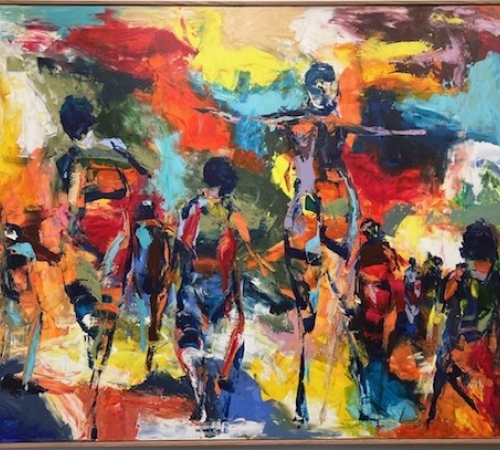 Henrik Busk Andersen - str: 134x184 cm - pris:15.800kr.